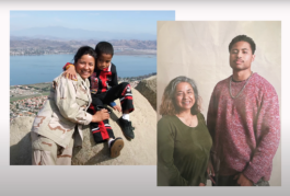 Jovan and Patricia - a son and his mom both study art at ArtCenter College of Design 